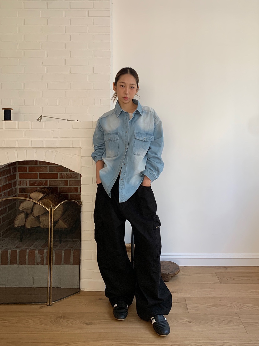 AMU東大門實拍女士新款時尚推薦真品職業人氣休閑襯衫蕾絲衫CLOSER襯衫/蕾絲衫