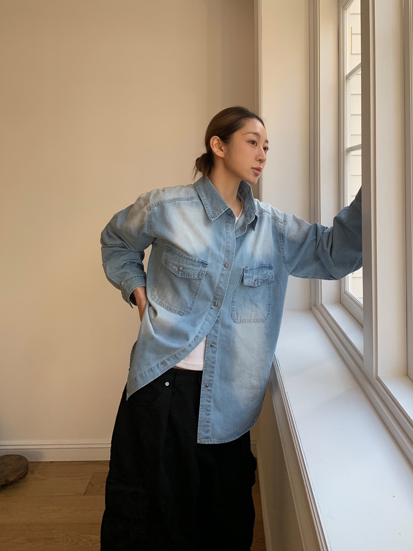 AMU東大門實拍女士新款時尚推薦真品職業人氣休閑襯衫蕾絲衫CLOSER襯衫/蕾絲衫