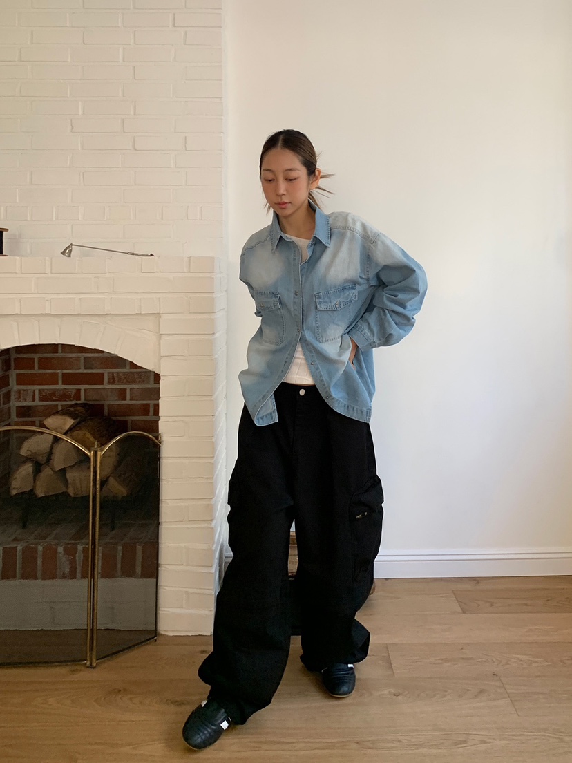 AMU東大門實拍女士新款時尚推薦真品職業人氣休閑襯衫蕾絲衫CLOSER襯衫/蕾絲衫