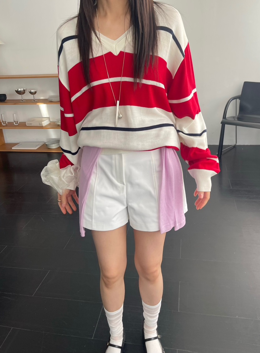 NEAR LEAP-P東大門實拍女裝新款熱賣人氣休閑推薦職業短褲NEAR LEAP短褲