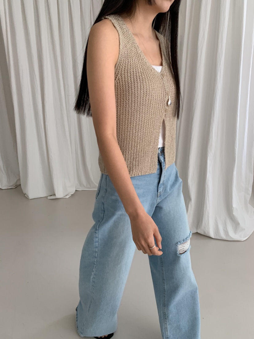 DARLUZ_MI東大門直郵女裝新品真品25春夏時尚人氣職業熱賣馬甲DARLUZ_MI馬甲