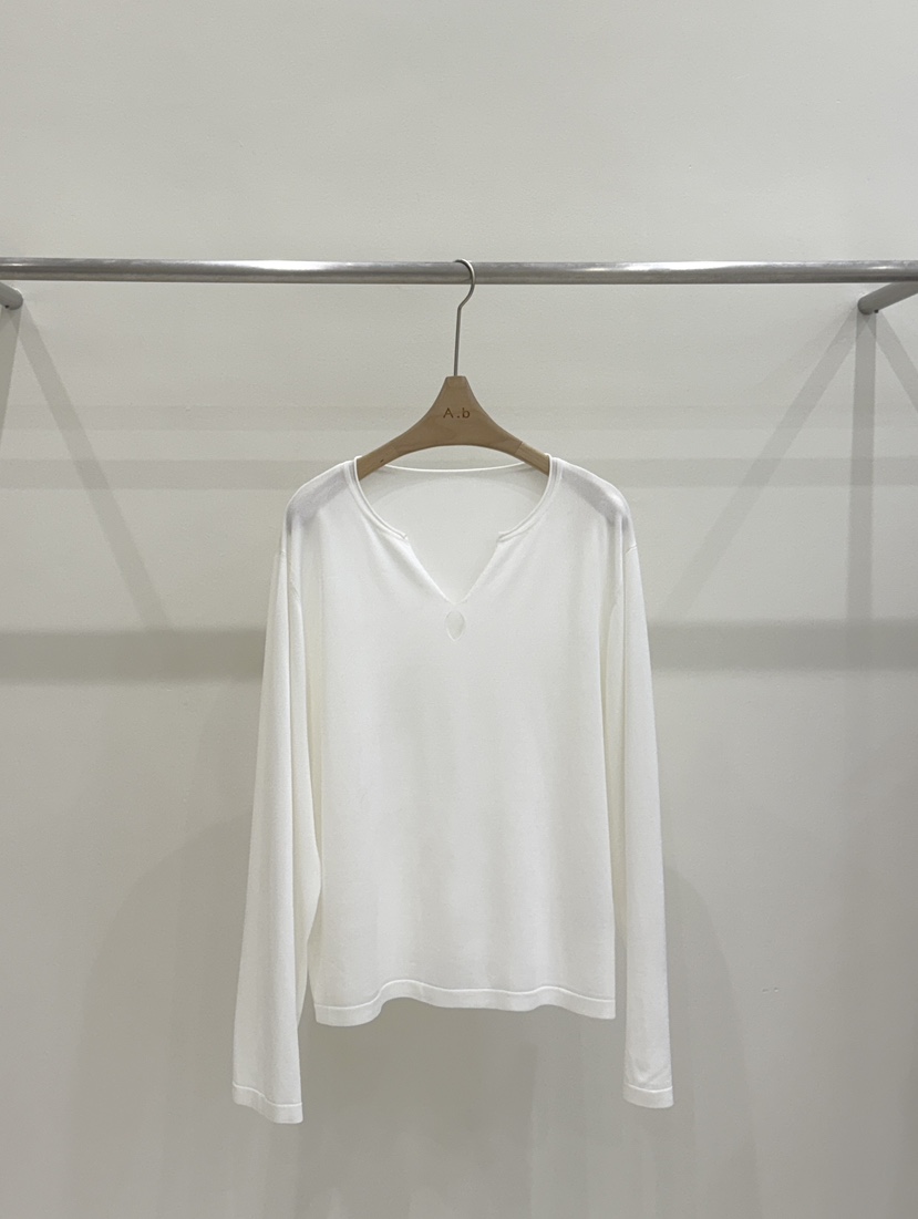 AUTUMN BEIGE PLUS韓國代購女士新品25春夏推薦人氣長袖T恤A.b/AUTUMN BEIGE-無長袖T恤圖色4