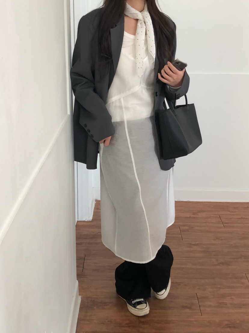 AMU韓國代購女裝新品職業25春夏真品人氣休閑熱賣推薦連衣裙CLOSER連衣裙