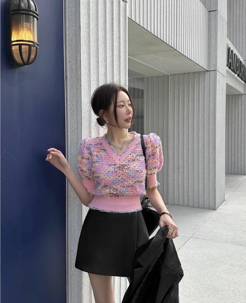 LEA/ASHER-J東大門實拍女裝新款職業時尚推薦人氣真品針織衫PitaPat針織衫