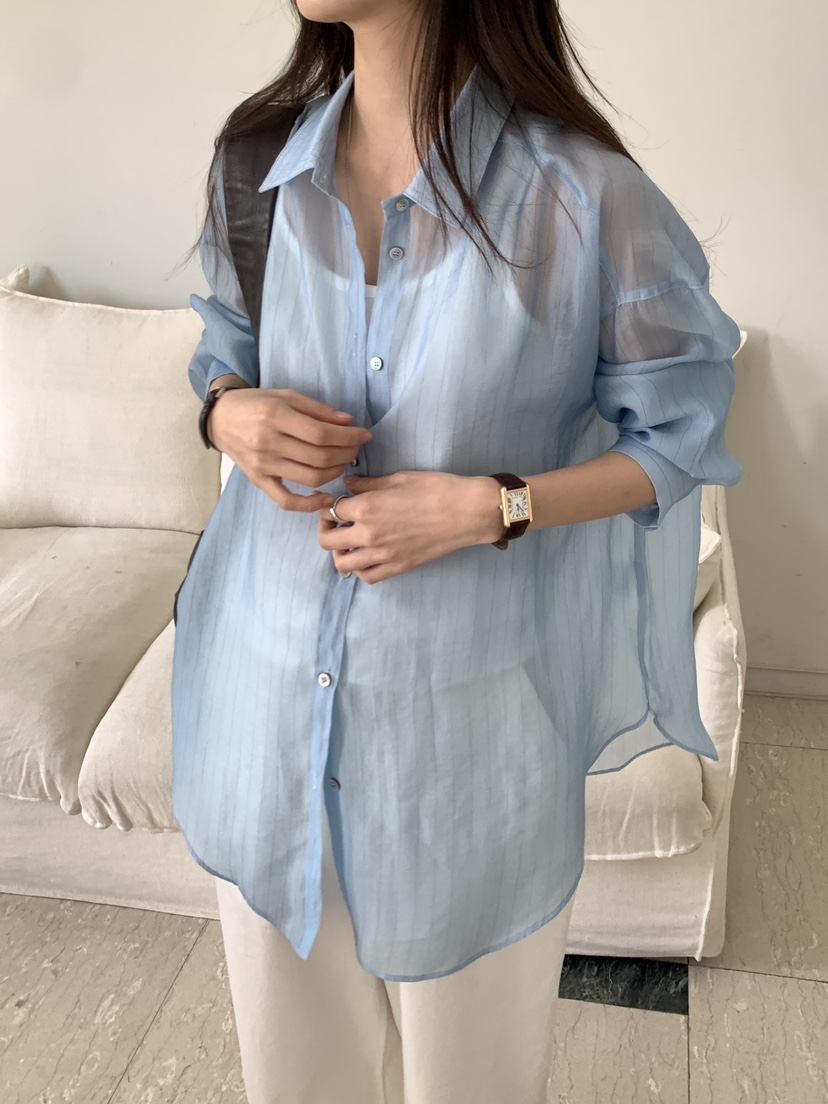 BAKING POWDER韓國直郵女士新款推薦25春夏真品襯衫蕾絲衫BAKING POWDER襯衫/蕾絲衫