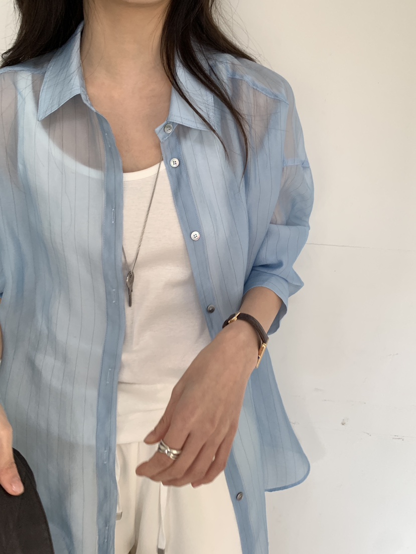 BAKING POWDER韓國直郵女士新款推薦25春夏真品襯衫蕾絲衫BAKING POWDER襯衫/蕾絲衫