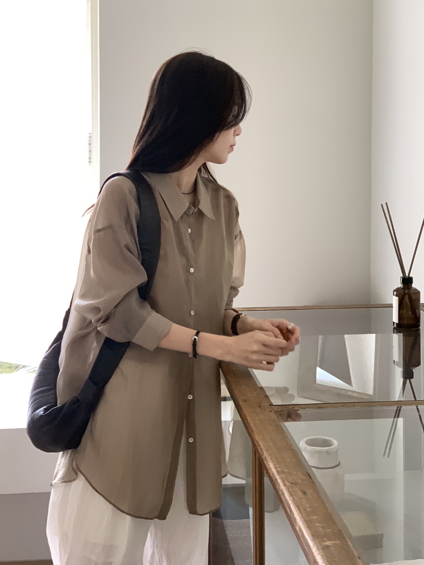 BAKING POWDER韓國直郵女士新款推薦25春夏真品襯衫蕾絲衫BAKING POWDER襯衫/蕾絲衫