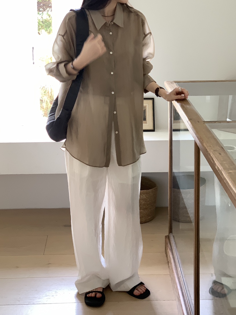 BAKING POWDER韓國直郵女士新款推薦25春夏真品襯衫蕾絲衫BAKING POWDER襯衫/蕾絲衫