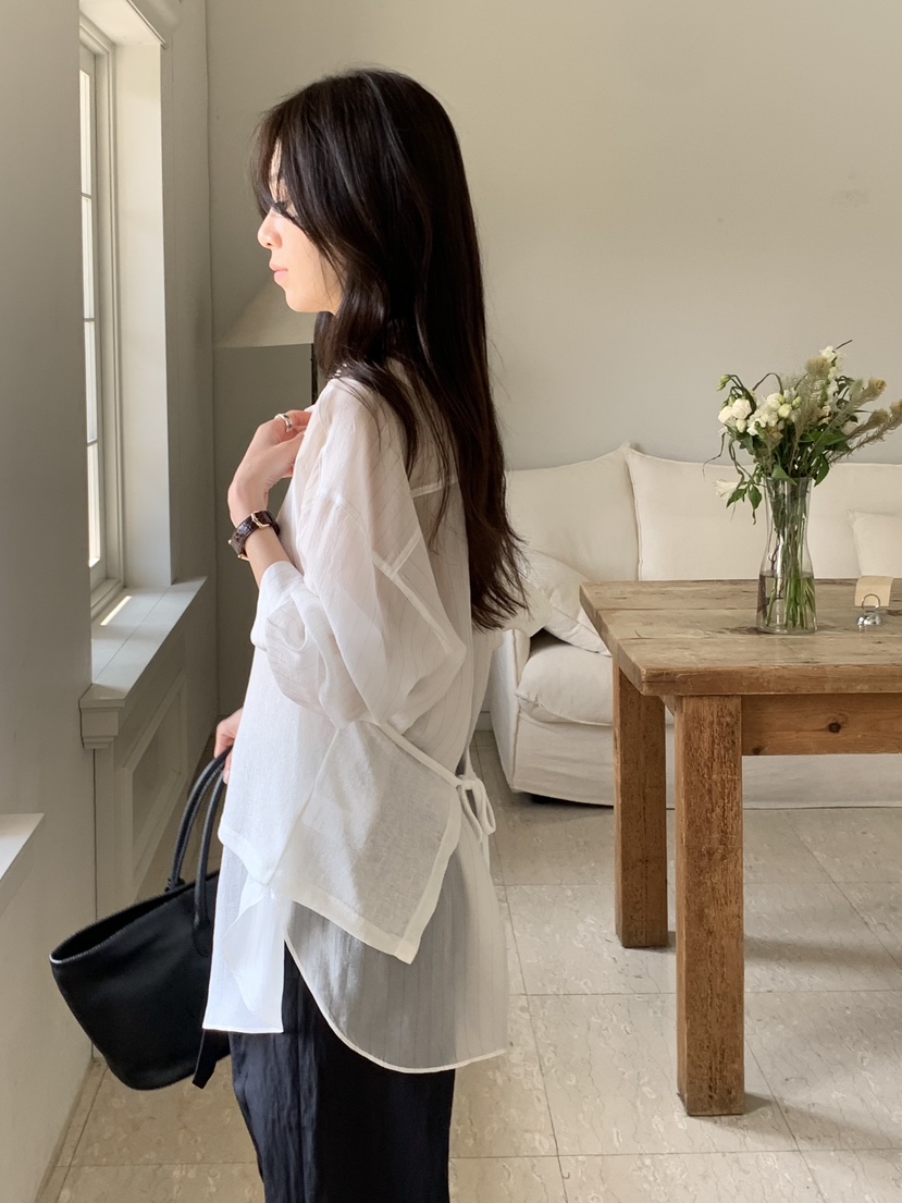 BAKING POWDER韓國直郵女士新款推薦25春夏真品襯衫蕾絲衫BAKING POWDER襯衫/蕾絲衫