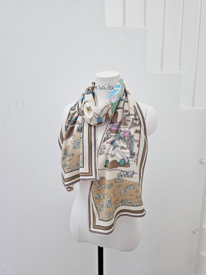 EBADA東大門實拍女裝新款推薦熱賣職業時尚真品休閑圍巾披肩EBADA圍巾/披肩圖色1