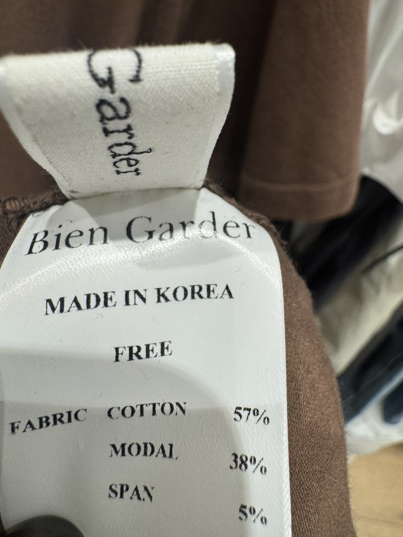 BIEN GARDER韓國直郵女裝新款熱賣職業真品推薦人氣時尚T恤BIEN GARDERT恤