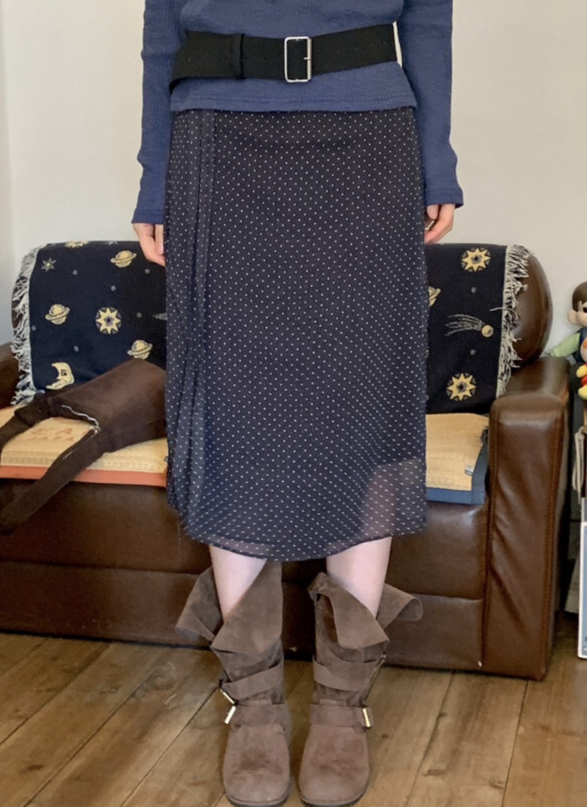 AMU韓國直郵女裝新品人氣熱賣時尚25春夏休閑職業半身裙中短裙CLOSER半身裙/中短裙圖色2