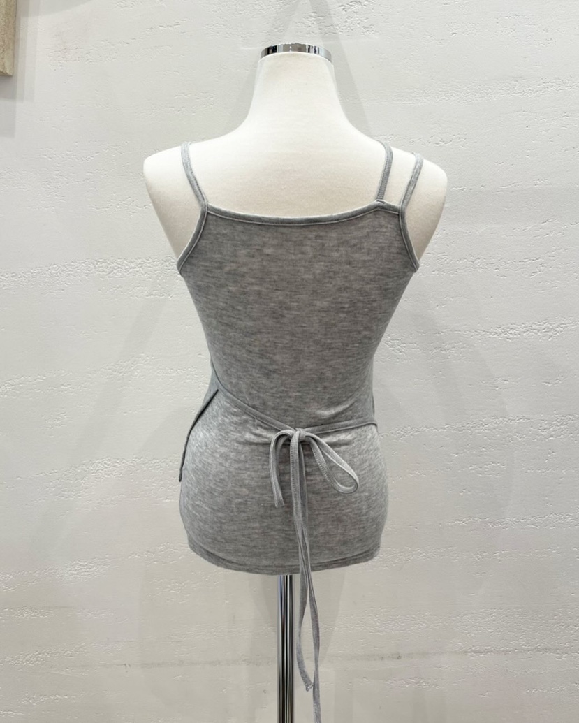 OEUF東大門代購女裝新品休閑職業人氣25春夏時尚真品吊帶背心OEUF吊帶/背心