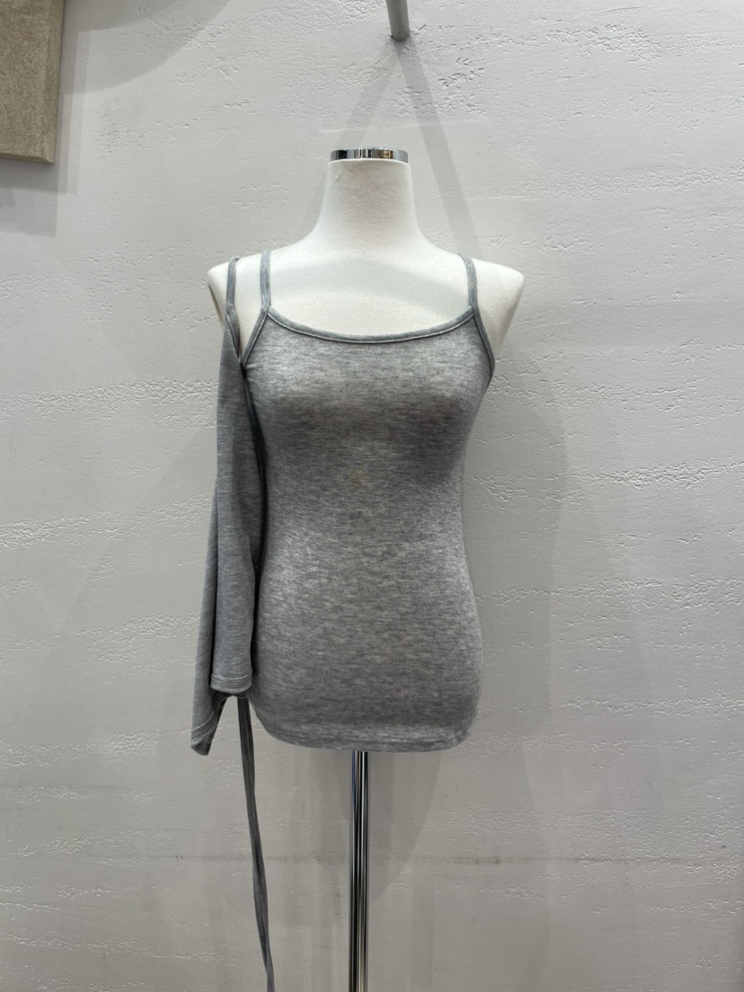 OEUF東大門代購女裝新品休閑職業人氣25春夏時尚真品吊帶背心OEUF吊帶/背心