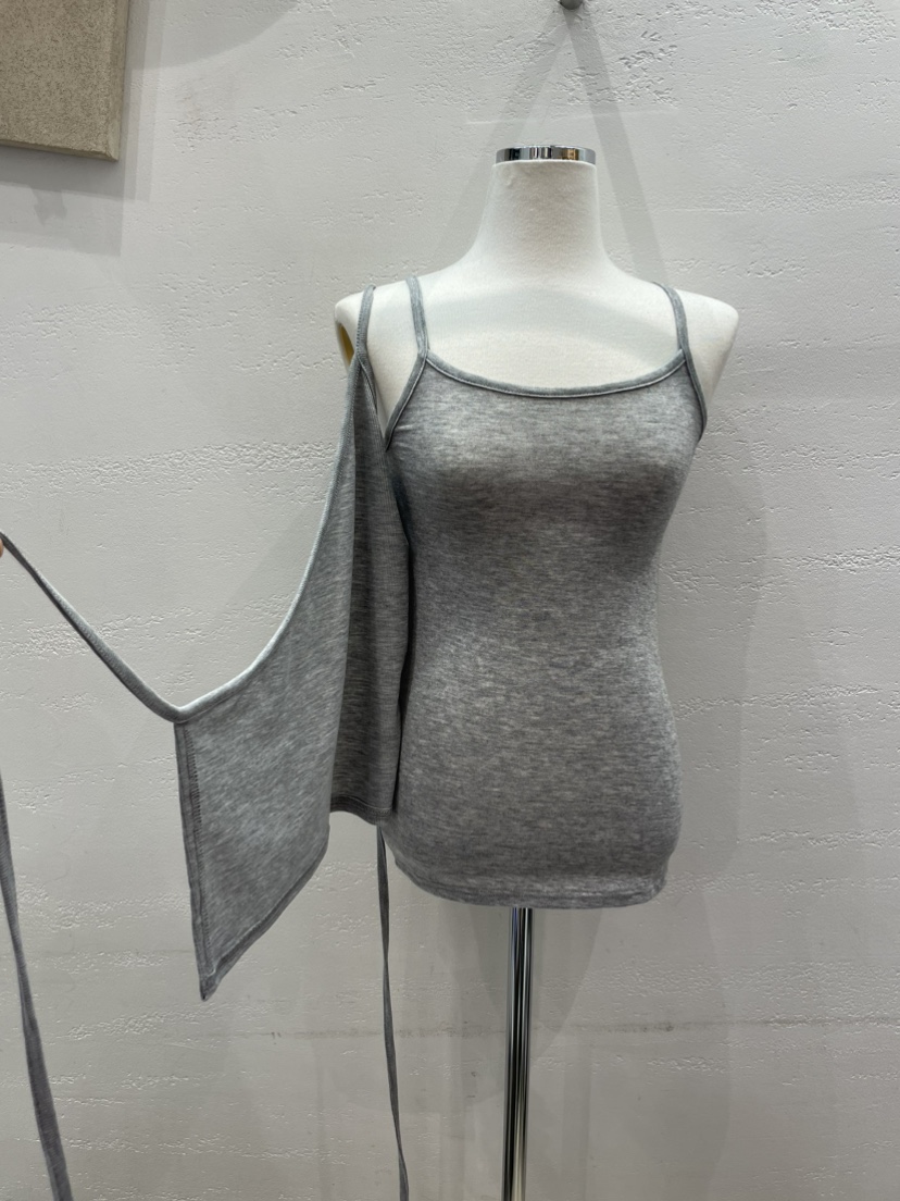 OEUF東大門代購女裝新品休閑職業人氣25春夏時尚真品吊帶背心OEUF吊帶/背心