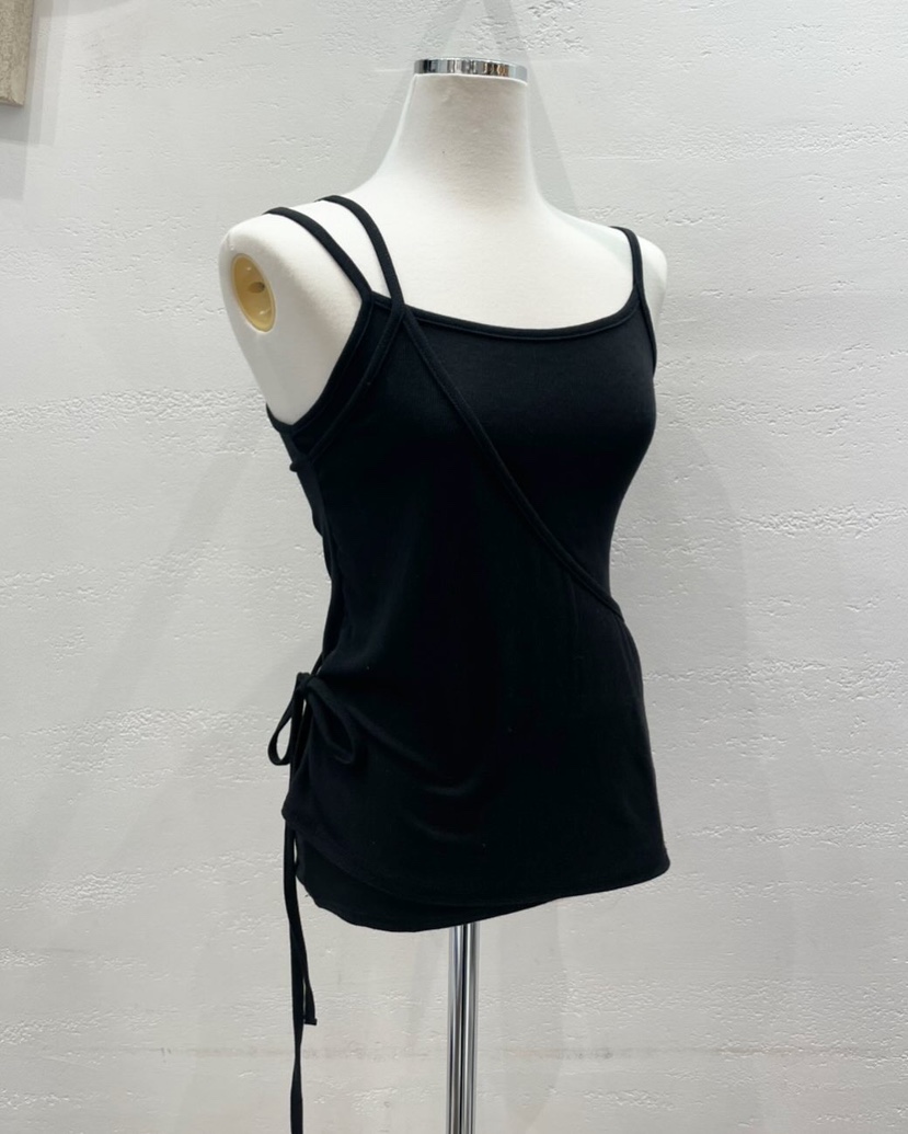 OEUF東大門代購女裝新品休閑職業人氣25春夏時尚真品吊帶背心OEUF吊帶/背心圖色3