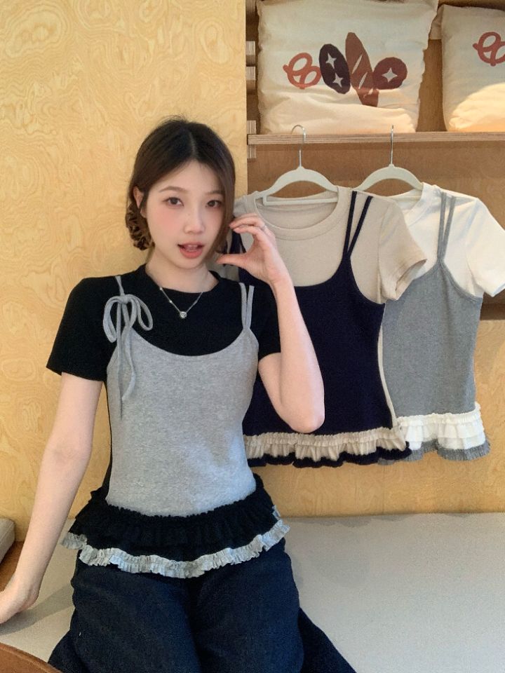 BELLINO293東大門代購女士新品職業時尚熱賣推薦人氣25春夏T恤BOBBIE DOLLT恤