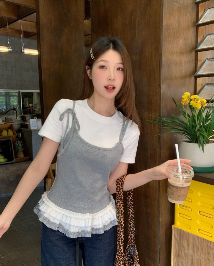 BELLINO293東大門代購女士新品職業時尚熱賣推薦人氣25春夏T恤BOBBIE DOLLT恤