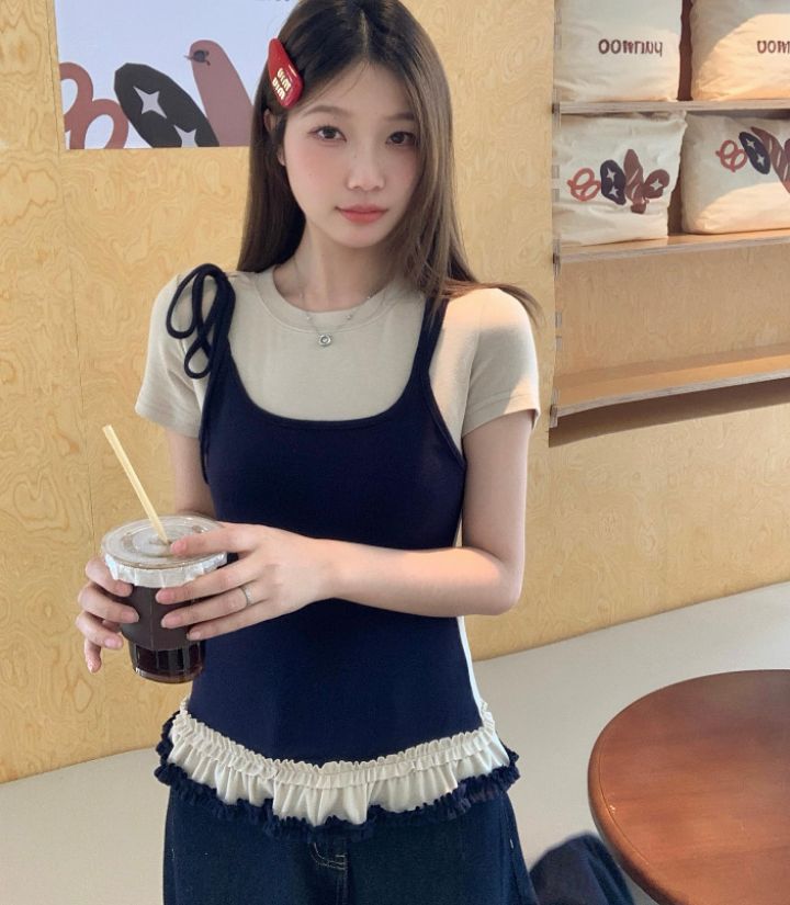 BELLINO293東大門代購女士新品職業時尚熱賣推薦人氣25春夏T恤BOBBIE DOLLT恤