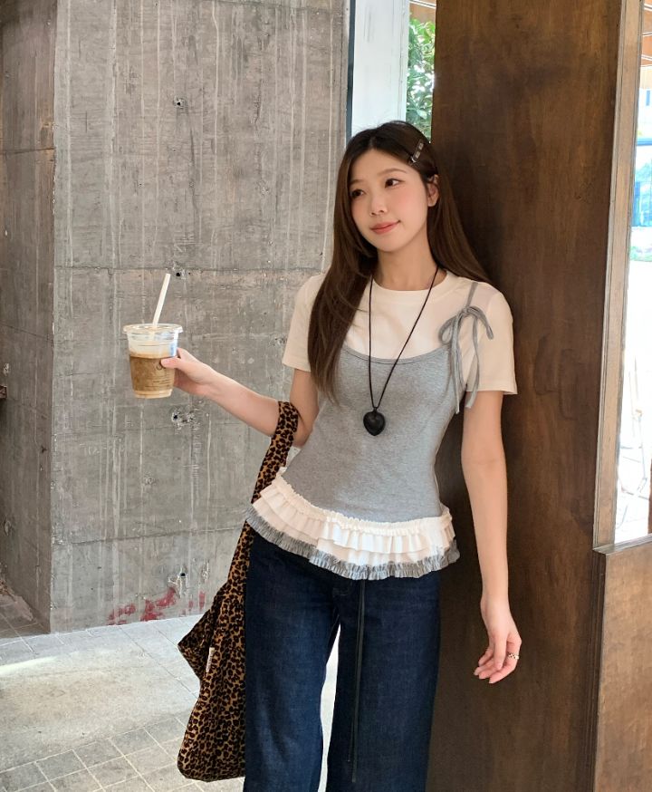 BELLINO293東大門代購女士新品職業時尚熱賣推薦人氣25春夏T恤BOBBIE DOLLT恤