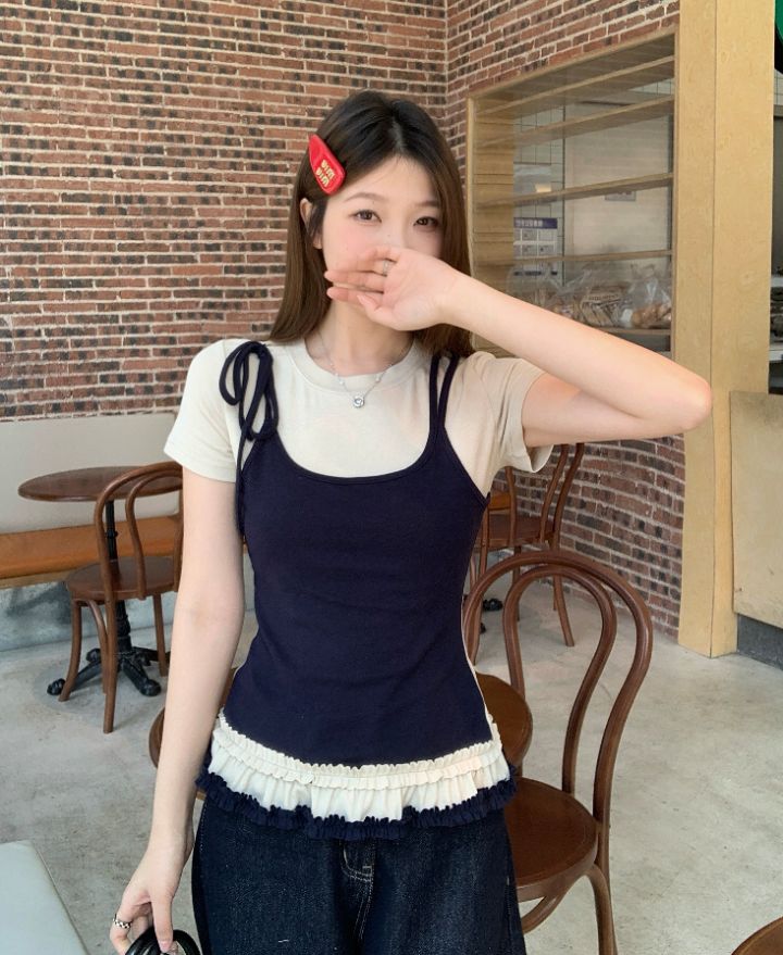 BELLINO293東大門代購女士新品職業時尚熱賣推薦人氣25春夏T恤BOBBIE DOLLT恤圖色2