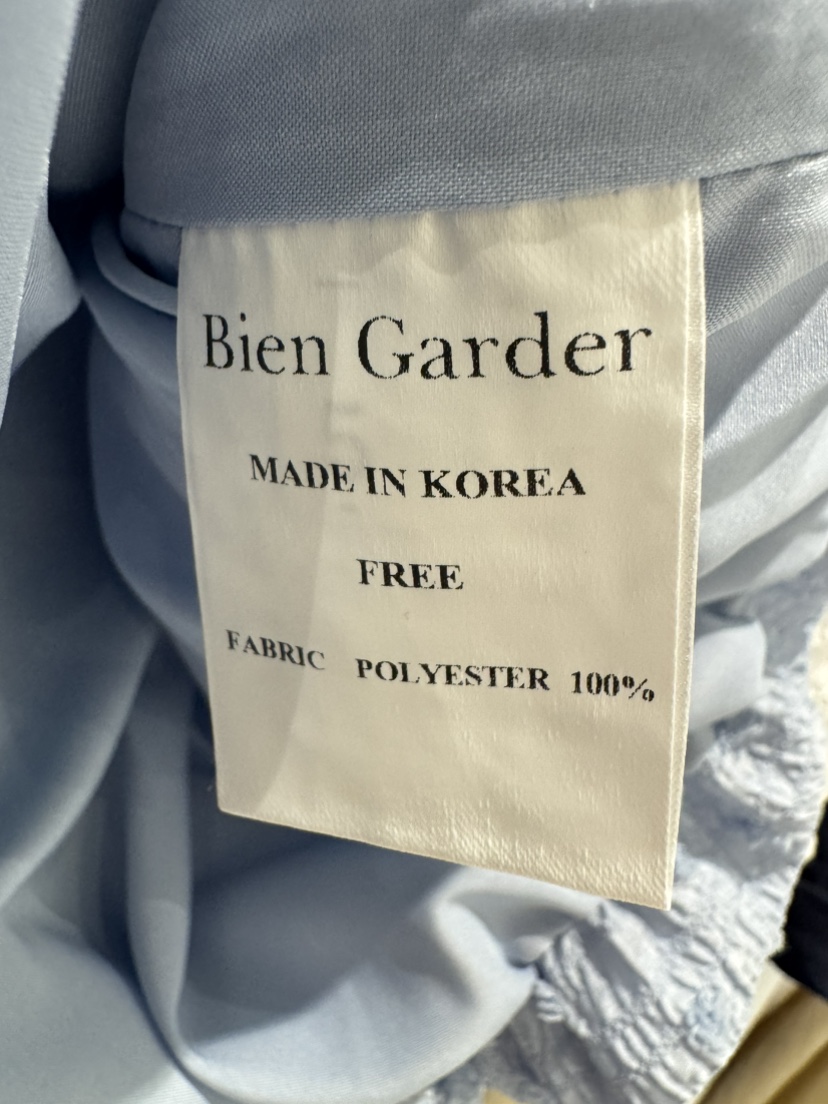 BIEN GARDER東大門直郵女裝新品職業時尚推薦襯衫蕾絲衫寬松BIEN GARDER襯衫/蕾絲衫