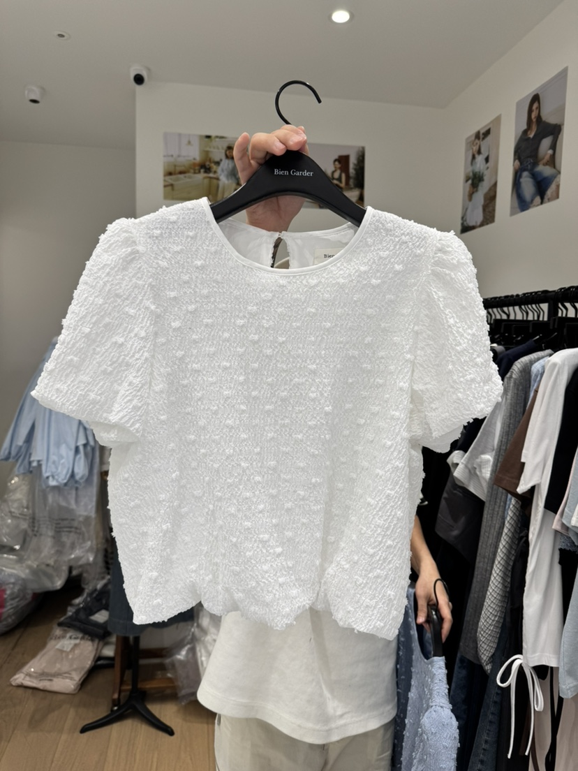 BIEN GARDER東大門直郵女裝新品職業時尚推薦襯衫蕾絲衫寬松BIEN GARDER襯衫/蕾絲衫圖色2
