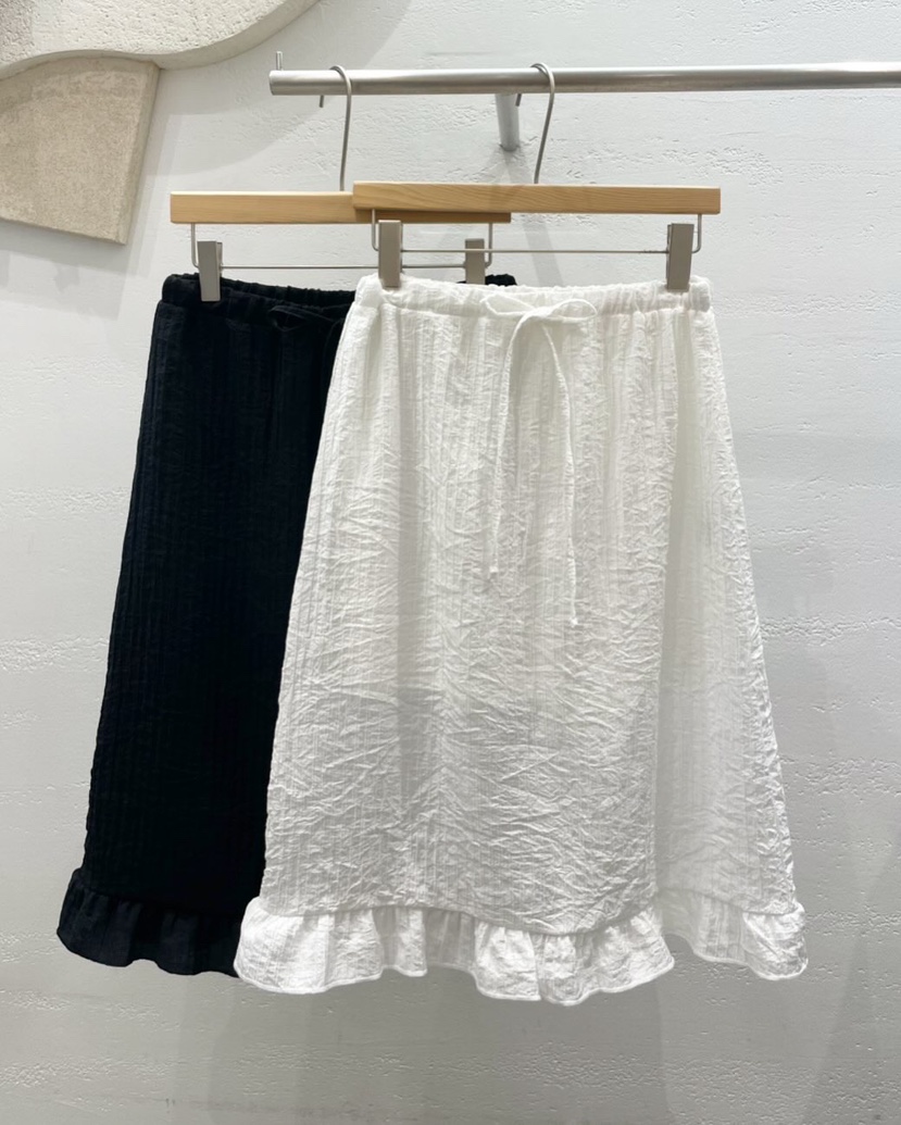 OEUF東大門實拍女裝新品時尚人氣推薦真品25春夏半身裙中短裙OEUF半身裙/中短裙