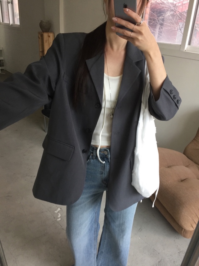 AMU東大門直郵女士新品真品時尚熱賣25春夏推薦人氣休閑夾克CLOSER夾克