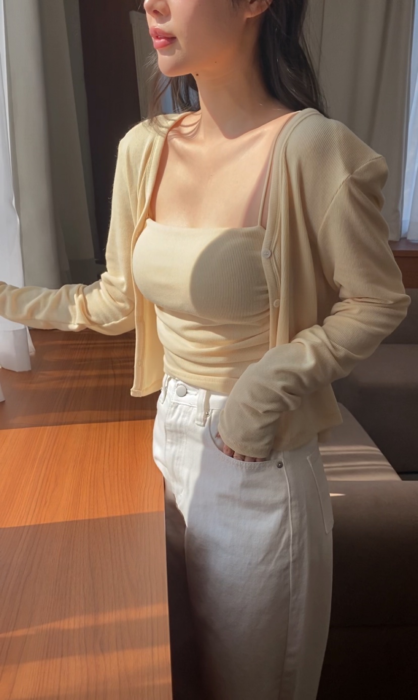 N BROWN東大門代購女裝新品真品休閑25春夏時尚熱賣人氣套裝N BROWN套裝