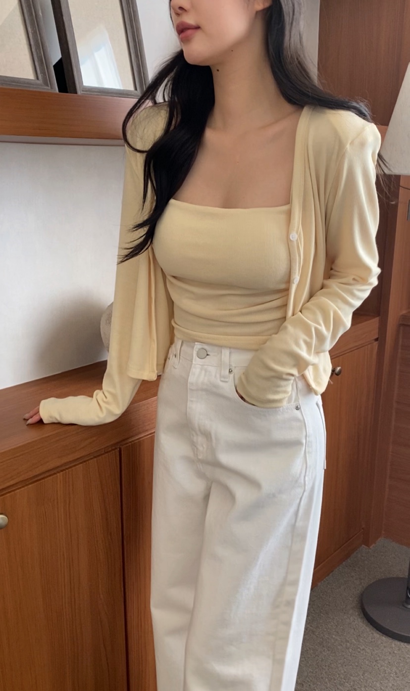 N BROWN東大門代購女裝新品真品休閑25春夏時尚熱賣人氣套裝N BROWN套裝
