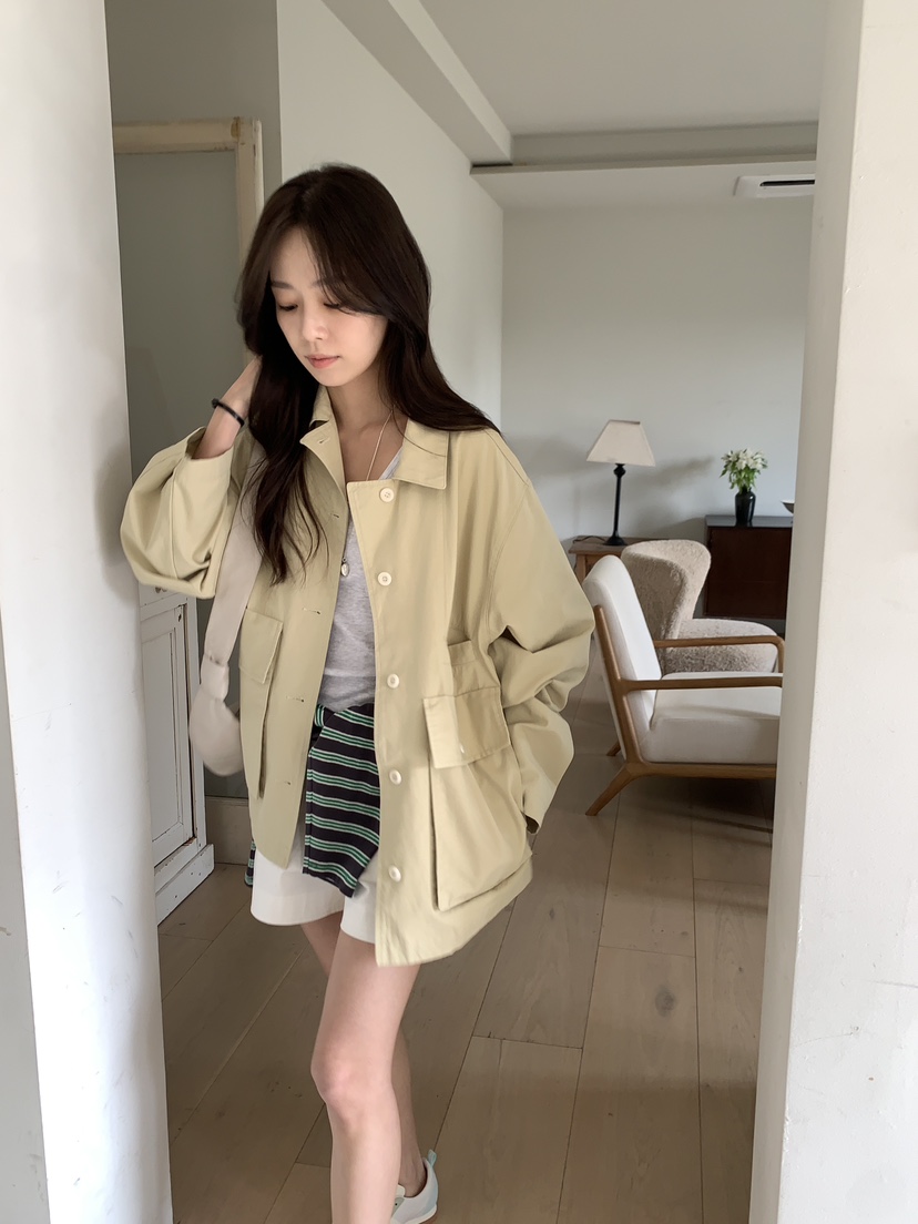 BAKING POWDER韓國代購女裝新品職業真品時尚推薦25春夏夾克BAKING POWDER夾克