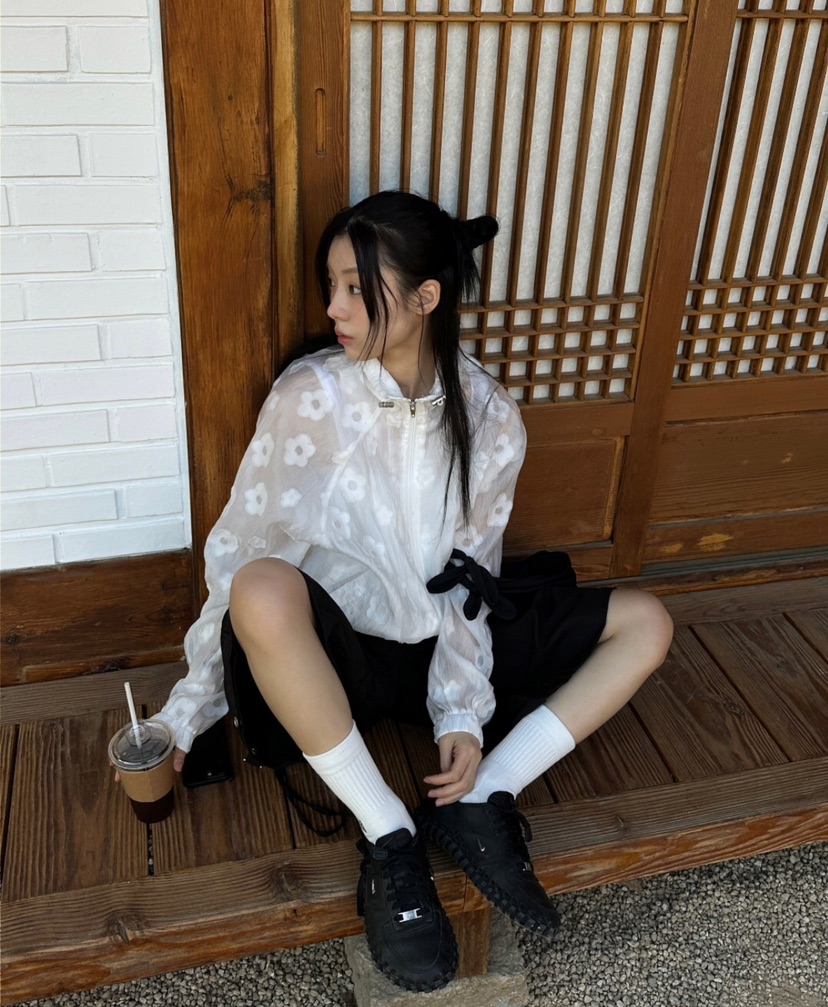 FLASH韓國直郵女裝新款真品時尚職業熱賣推薦休閑人氣25春夏夾克FLASH夾克