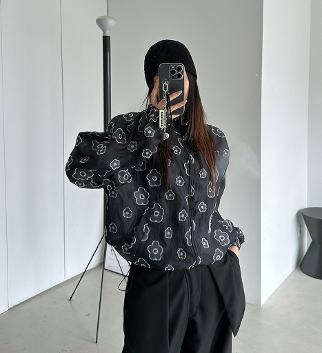 FLASH韓國直郵女裝新款真品時尚職業熱賣推薦休閑人氣25春夏夾克FLASH夾克
