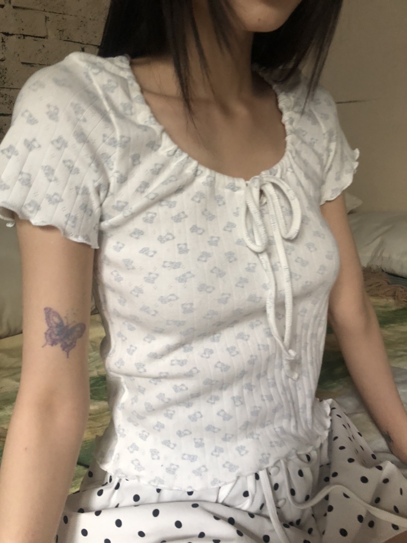 FLASH東大門代購女士新款職業熱賣休閑推薦人氣時尚T恤泰迪熊FLASHT恤圖色2