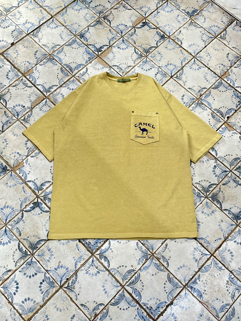 HIGH FIVE東大門代購女裝新品真品推薦人氣休閑25春夏T恤駝色HIGH FIVET恤圖色3