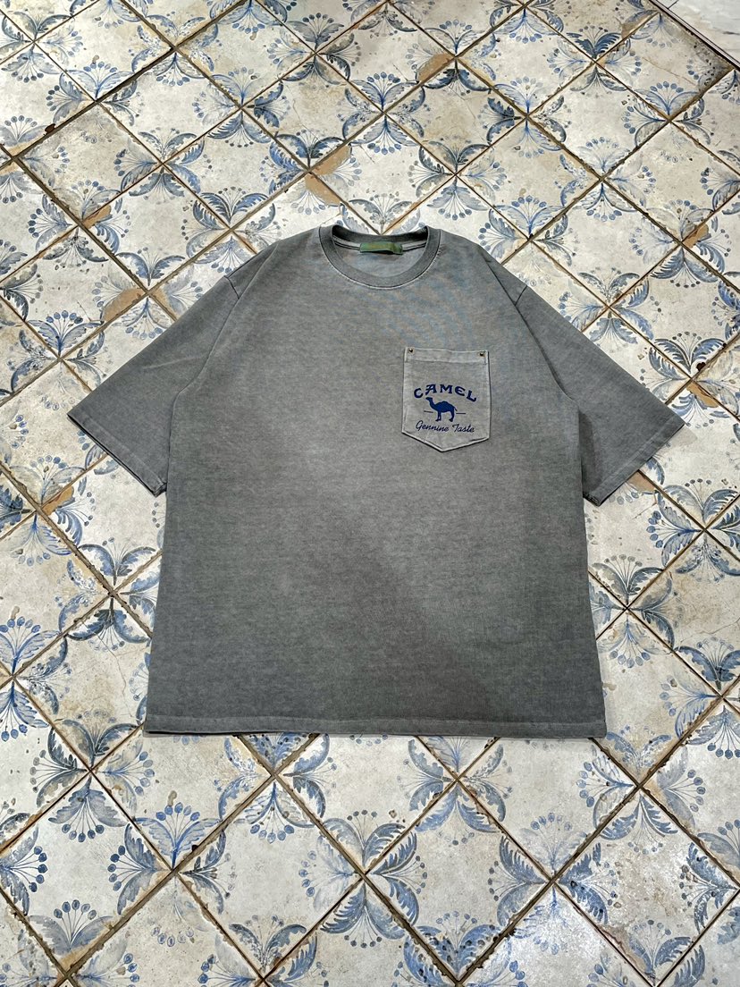 HIGH FIVE東大門代購女裝新品真品推薦人氣休閑25春夏T恤駝色HIGH FIVET恤圖色4