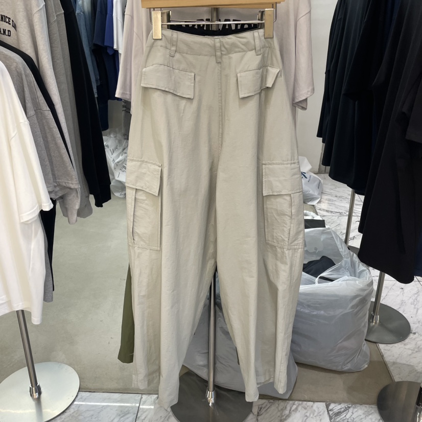 HAND東大門實拍女士新品25春夏職業時尚休閑熱賣推薦休閑褲HAND-男裝休閑褲