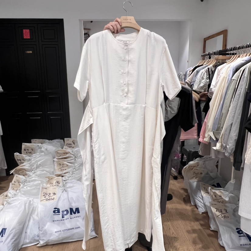 VENIR-a東大門直郵女裝新品人氣時尚熱賣職業休閑25春夏連衣裙VENIR-a連衣裙圖色1