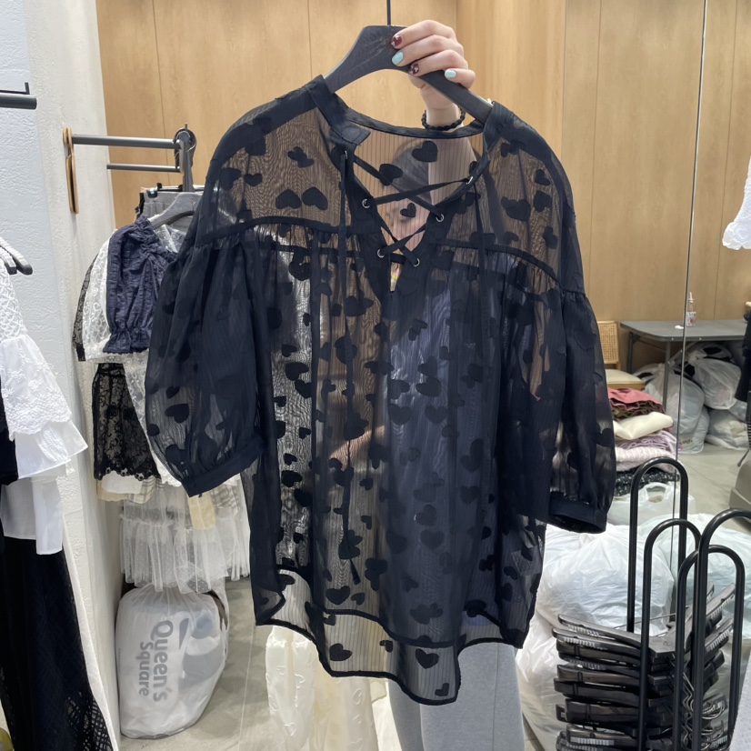 TRIPLE SEVEN韓國代購女裝新品熱賣真品人氣推薦襯衫蕾絲衫TRIPLE SEVEN襯衫/蕾絲衫圖色2