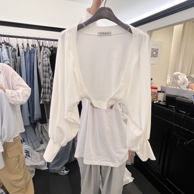 VIRKIN東大門代購女士新品真品熱賣職業推薦25春夏衛衣開衫VIRKIN衛衣圖色2