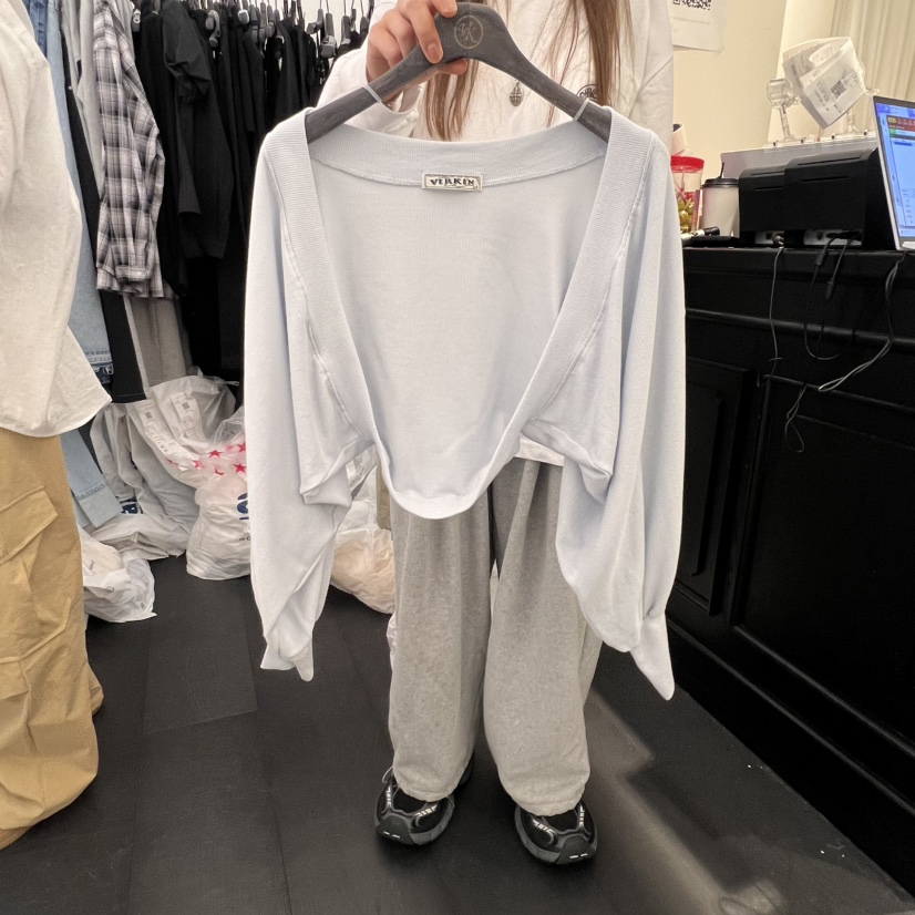 VIRKIN東大門代購女士新品真品熱賣職業推薦25春夏衛衣開衫VIRKIN衛衣圖色4