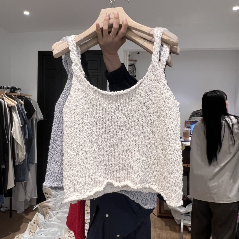 VENIR-a東大門實拍女士新品熱賣25春夏人氣休閑時尚吊帶背心VENIR-a吊帶/背心圖色2
