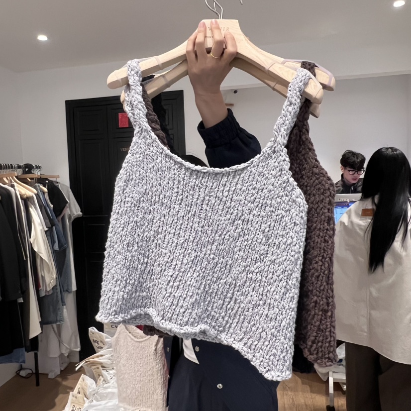 VENIR-a東大門實拍女士新品熱賣25春夏人氣休閑時尚吊帶背心VENIR-a吊帶/背心圖色3