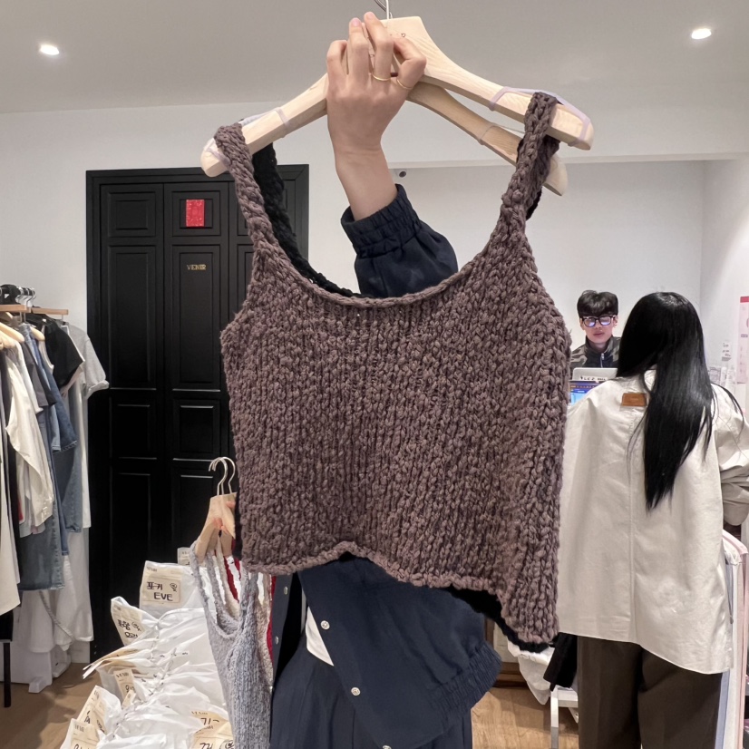 VENIR-a東大門實拍女士新品熱賣25春夏人氣休閑時尚吊帶背心VENIR-a吊帶/背心圖色4