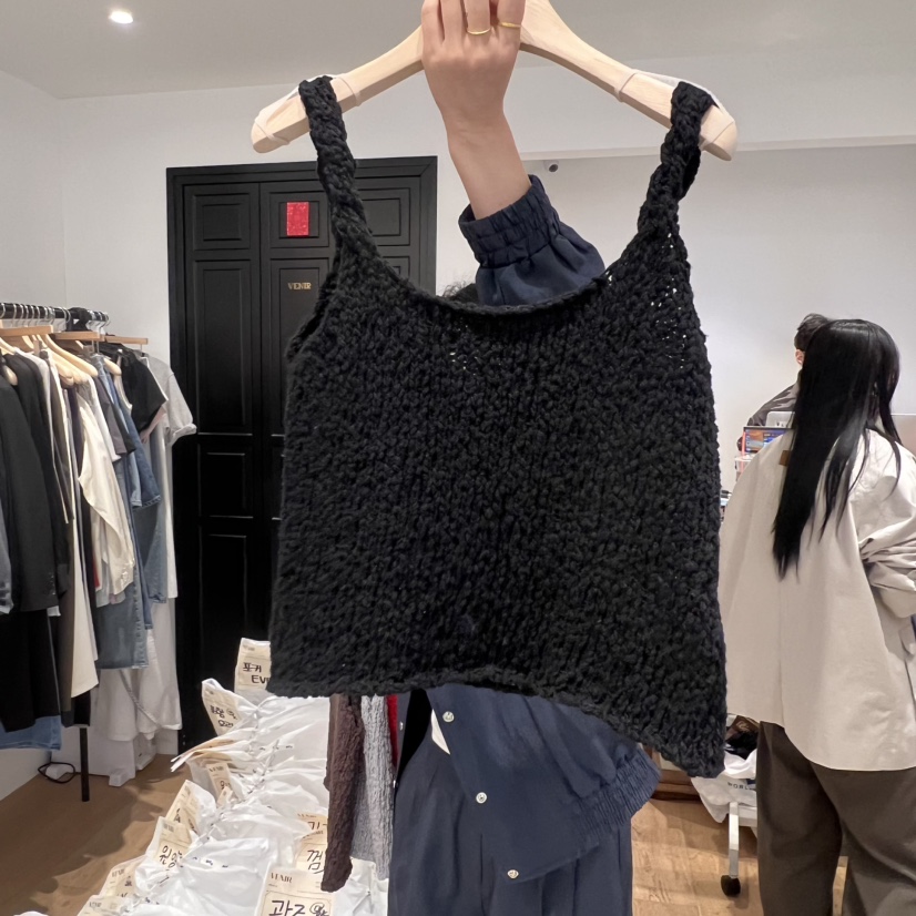 VENIR-a東大門實拍女士新品熱賣25春夏人氣休閑時尚吊帶背心VENIR-a吊帶/背心圖色5