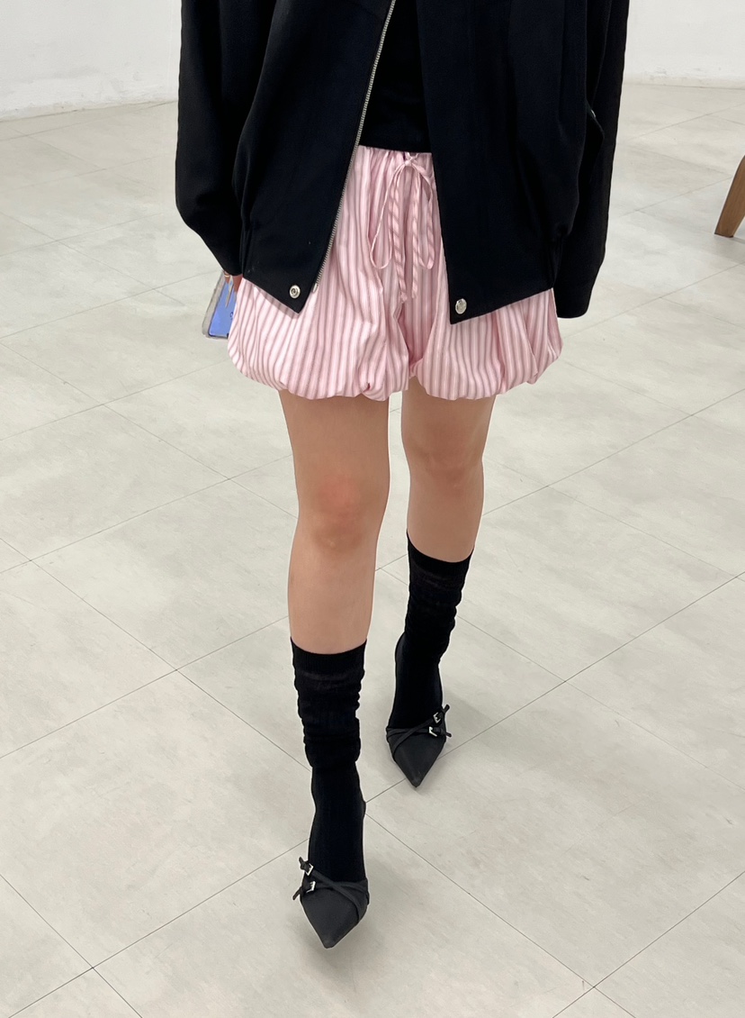 X-MOOD東大門代購女士新款休閑職業時尚25春夏推薦人氣短褲X-MOOD短褲