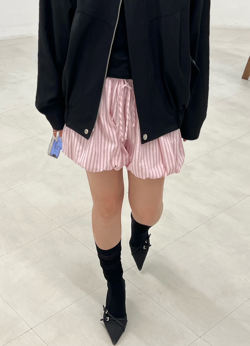 X-MOOD東大門代購女士新款休閑職業時尚25春夏推薦人氣短褲X-MOOD短褲