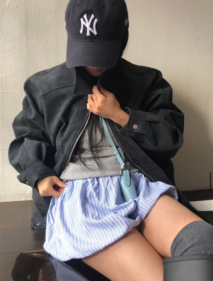 X-MOOD東大門代購女士新款休閑職業時尚25春夏推薦人氣短褲X-MOOD短褲