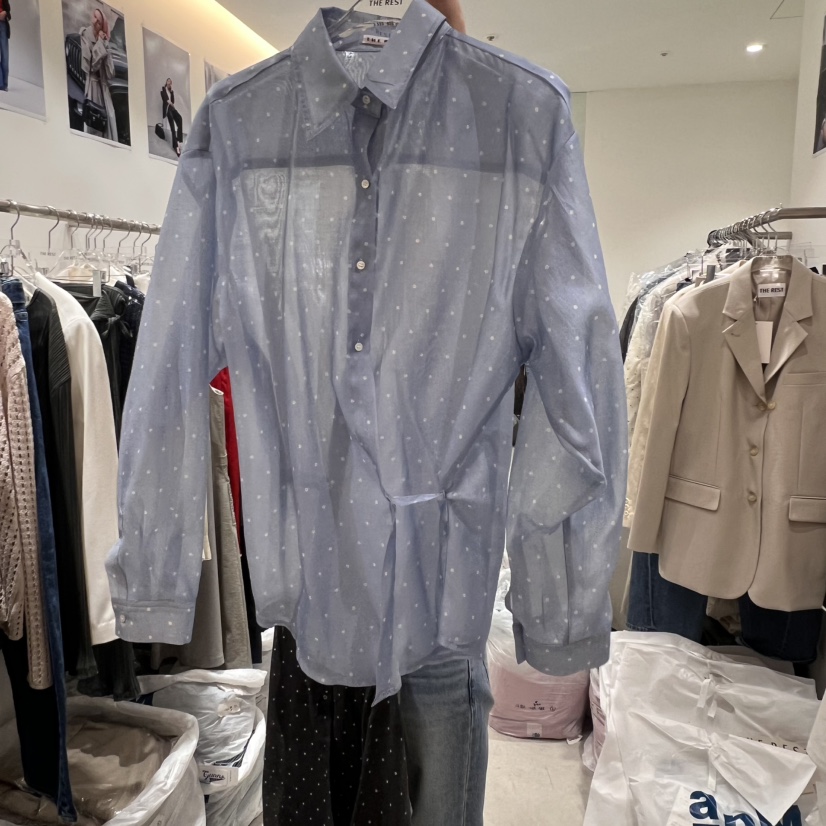 THE REST韓國代購女裝新品真品職業熱賣推薦人氣襯衫蕾絲衫THE REST/UNNOEUD襯衫/蕾絲衫